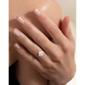 Morganne Bello Bague-BAGUE CHANCE DIAMANTS SERTIS OR JAUNE