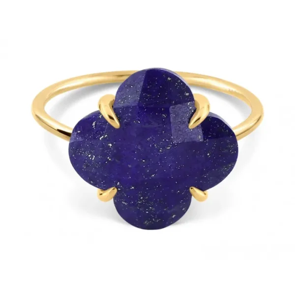 Morganne Bello Bague-BAGUE VICTORIA LAPIS LAZULI OR JAUNE