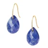 Morganne Bello Boucles D'Oreilles-BOUCLES D'OREILLES ALMA OR JAUNE LAPIS LAZULI