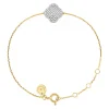 Morganne Bello Bracelet-BRACELET CHANCE DIAMANTS SERTIS OR JAUNE