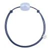 Morganne Bello Cordons-BRACELET CORDON BLEU JEAN COUSSIN AGATE BLEUE DENTELLE