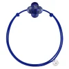Morganne Bello Cordons-BRACELET CORDON BLEU ROI TREFLE LAPIS LAZULI