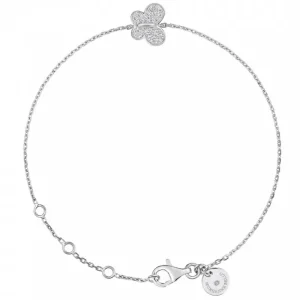 Morganne Bello Bracelet-BRACELET OR BLANC DIAMANTS