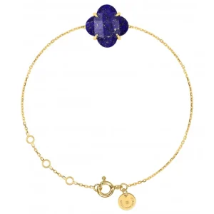 Morganne Bello Bracelet-BRACELET VICTORIA LAPIS LAZULI OR JAUNE