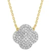 Morganne Bello Collier-COLLIER CHANCE DIAMANTS SERTIS OR JAUNE