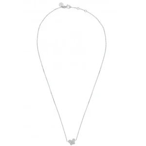 Morganne Bello Collier-COLLIER OR BLANC DIAMANTS