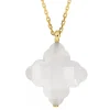Morganne Bello Collier-COLLIER OR JAUNE BAROQUE PIERRE DE LUNE
