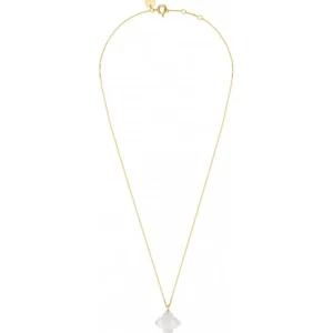 Morganne Bello Collier-COLLIER OR JAUNE BAROQUE PIERRE DE LUNE