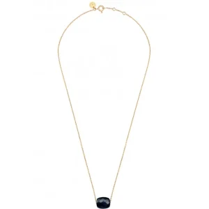 Morganne Bello Collier-COLLIER OR JAUNE COUSSIN ONYX