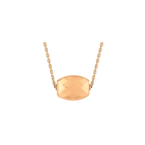 Morganne Bello Collier-COLLIER PEPITE OR ROSE