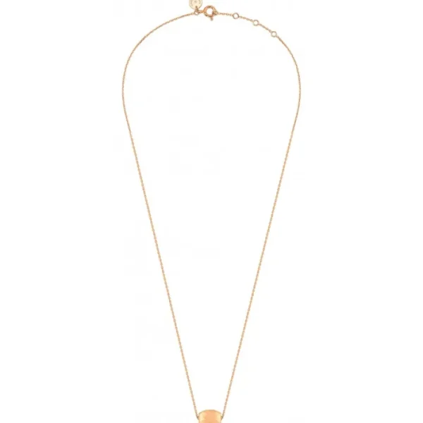 Morganne Bello Collier-COLLIER PEPITE OR ROSE