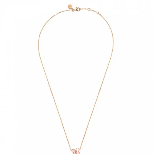 Morganne Bello Collier-COLLIER PM ROSE NACRE ROSE