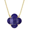 Morganne Bello Collier-COLLIER VICTORIA LAPIS LAZULI OR JAUNE