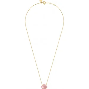 Morganne Bello Collier-COLLIER VICTORIA QUARTZ GUAVA OR JAUNE