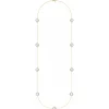 Morganne Bello Sautoir-SAUTOIR VICTORIA DIAMANTS NACRE BLANCHE + DIAMANTS OR JAUNE